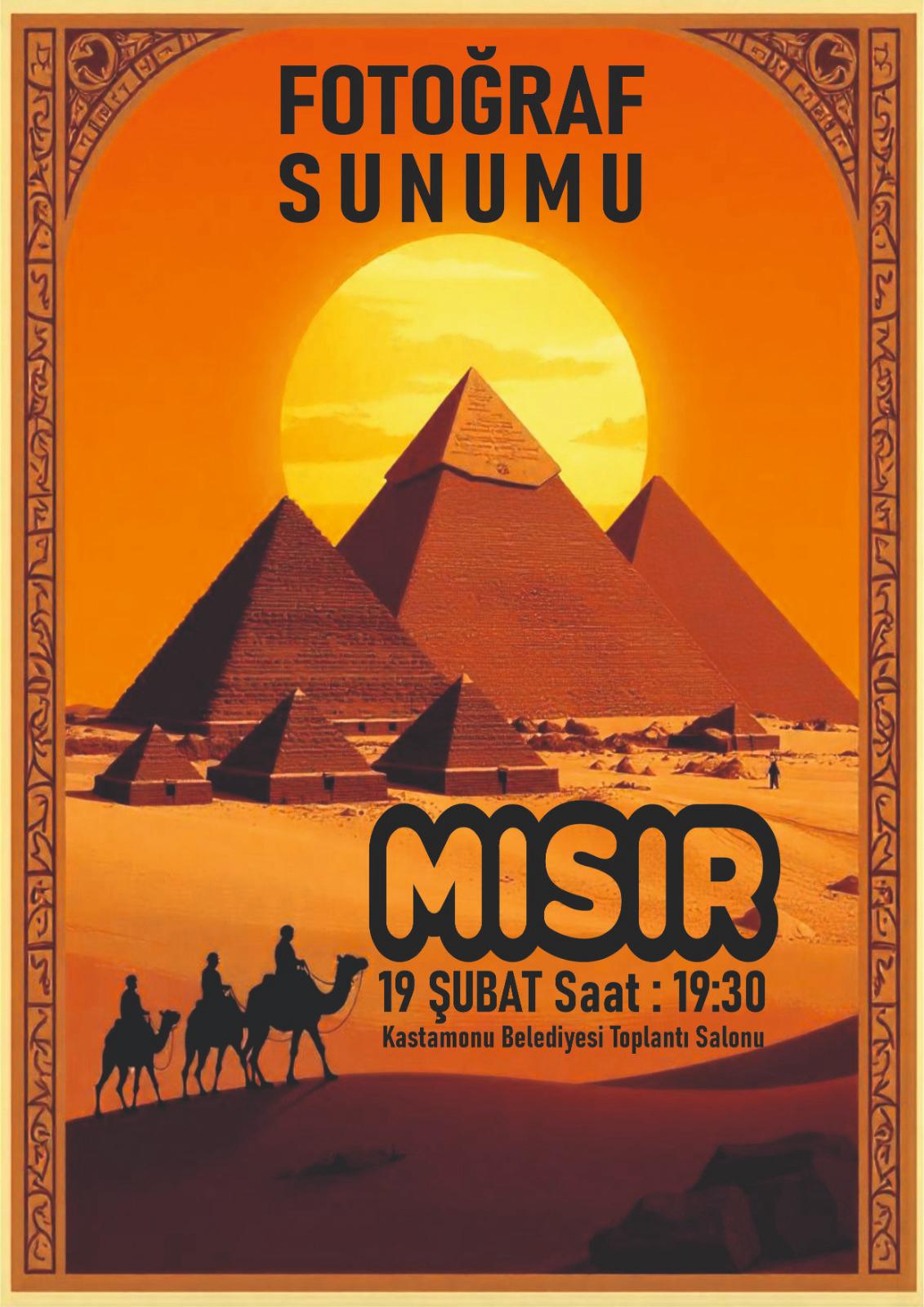 FOTOĞRAF SUNUMU (MISIR SUNUMU)